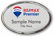 (image for) Remax Premier Oval Prestige Polished badge