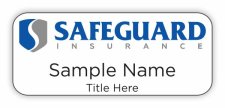 (image for) Safeguard Insurance LLC Standard White badge