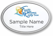 (image for) Florida Homes Realty Team Oval Prestige Pebbled badge