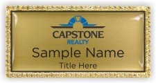 (image for) Capstone Realty Bling Gold badge