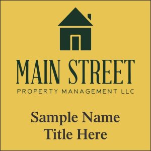 (image for) Main Street Property Management LLC Custom Badge badge