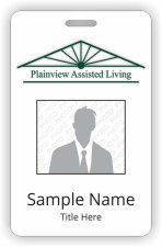 (image for) Plainview Assisted Living Photo ID Vertical badge