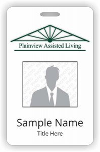 (image for) Plainview Assisted Living Photo ID Vertical badge