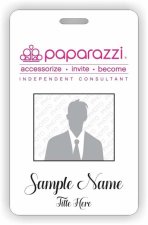 (image for) Paparrazi jewelry Photo ID Vertical badge