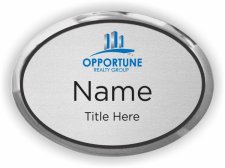(image for) Opportune Realty Group Oval Executive Silver badge