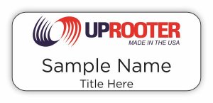 (image for) Uprooter Standard White badge