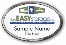 (image for) NWA Easy Storage Oval Prestige Polished badge