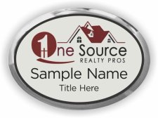 (image for) 1 Source Realty Pros Oval Executive Silver badge