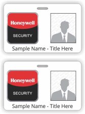 (image for) Honeywell Security Photo ID Horizontal Double Sided badge