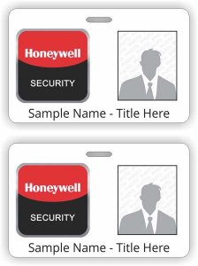 (image for) Honeywell Security Photo ID Horizontal Double Sided badge