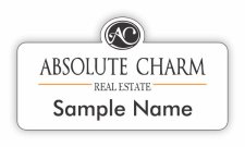(image for) Absolute Charm Real Estate, LLC Shaped White badge