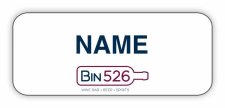 (image for) Bin 526 Standard White badge
