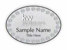 (image for) Keller Williams Beverly Hills Oval Silver badge