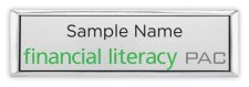 (image for) Financial Literacy PAC Small Executive Silver badge