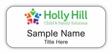 (image for) Holly Hill Children's Services Standard White badge