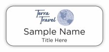 (image for) Terra Travel Standard White badge