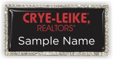 (image for) Crye-Leike REALTORS Bling Silver Other badge