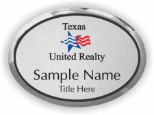 (image for) Texas United Realty Oval Executive Silver badge