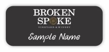 (image for) broken spoke vineyard & winery Chalkboard badge