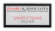 (image for) Hamro & Associates Executive Black Other badge