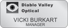 (image for) Diablo Valley Eye Medical Center Standard Silver badge