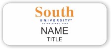 (image for) South University Standard White badge