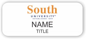 (image for) South University Standard White badge