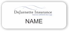 (image for) DeJarnette Insurance Agency Standard White badge