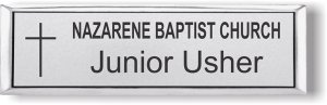 (image for) Nazarene Baptist Church Small Executive Silver badge