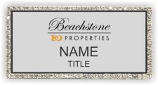 (image for) Beachstone Properties Bling Silver badge