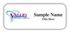 (image for) Harmony Dental Partners dba Valley Dental Care Standard White badge