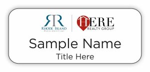 (image for) Rhode Island Residential Here Realty Group Standard White badge