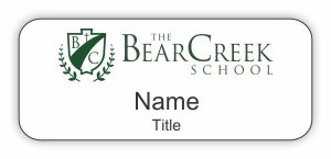 (image for) The Bear Creek School Standard White badge