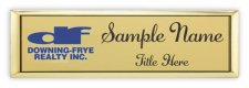 (image for) Downing-Frye Realty Inc. Small Executive Gold Other badge