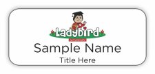(image for) Ladybird Academy Oviedo Standard White badge