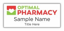 (image for) Express Pharmacy Standard White Square Corner badge