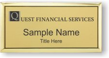 (image for) Quest Financial Services Executive Gold badge