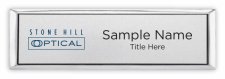(image for) Stone Hill Optical Small Executive Silver badge