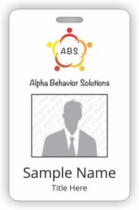 (image for) Alpha Behavior Solutions Photo ID Vertical badge