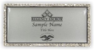 (image for) Regency Escrow Bling Silver badge