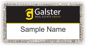 (image for) Galster Real Estate Bling Silver badge