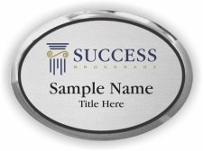 (image for) Success Brokerage Oval Executive Silver badge
