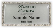 (image for) Rancho Escrow Services Bling Silver badge