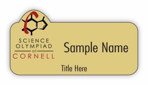 (image for) Science Olympiad of Cornell Shaped Gold badge