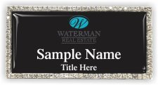 (image for) Waterman Real Estate Bling Silver Other badge
