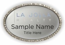 (image for) La jolla realty Bling Silver badge