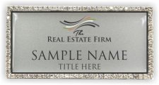 (image for) The Real Estate Firm Bling Silver badge