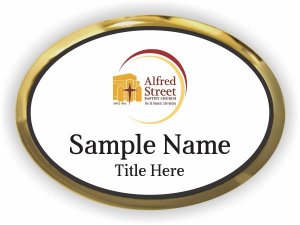 (image for) Alfred Street Baptist Church Oval Executive Gold Other badge