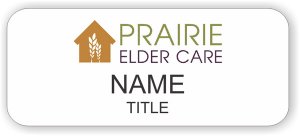 (image for) Prairie Elder Care Standard White badge