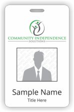 (image for) Community Independence Solutions Photo ID Vertical badge